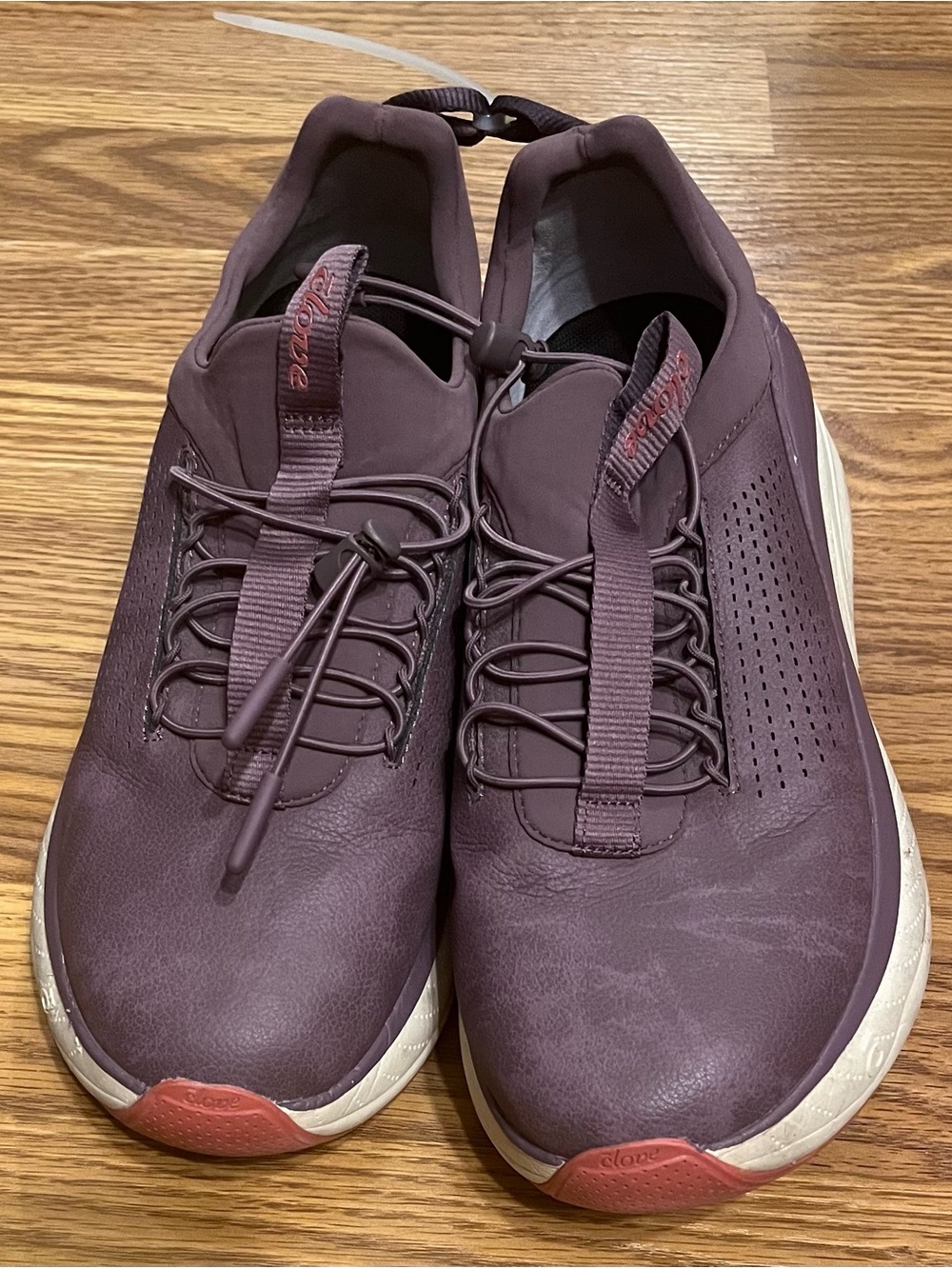 Clove Forte Cushioned Shoes in Plum